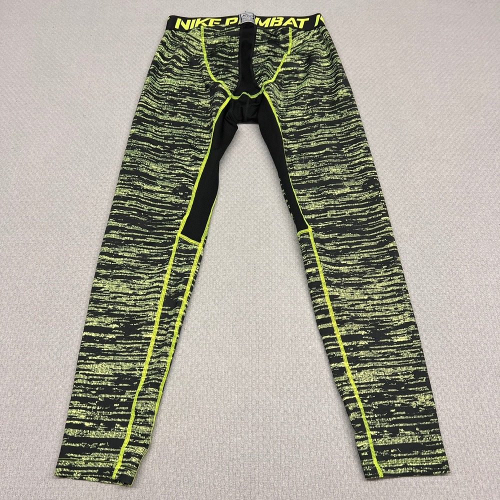 Nike Pro Combat Hyperwarm Compression Tights Legg… - image 2